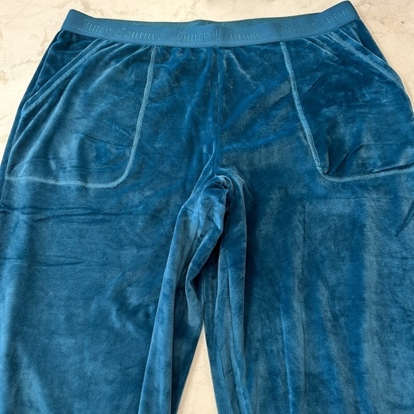 Juicy Couture X Urban Outfitters OG Bling Velour Pants Y2K Large - Picture 9 of 17